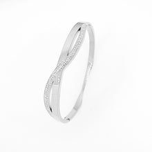 Load image into Gallery viewer, Crystal Crossover Bangle ( VIP 56)