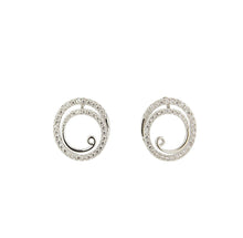 Load image into Gallery viewer, Crystal Swirl Stud Earrings (VIP 2)
