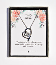 Load image into Gallery viewer, Nana Sentiment Heart Necklace