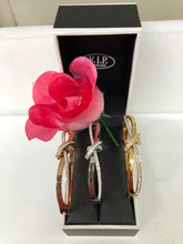 Load image into Gallery viewer, Gold Crystal Knot Bangle (VIP 60G)