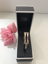 Load image into Gallery viewer, Rose Crystal Buckle Bangle (VIP68R)
