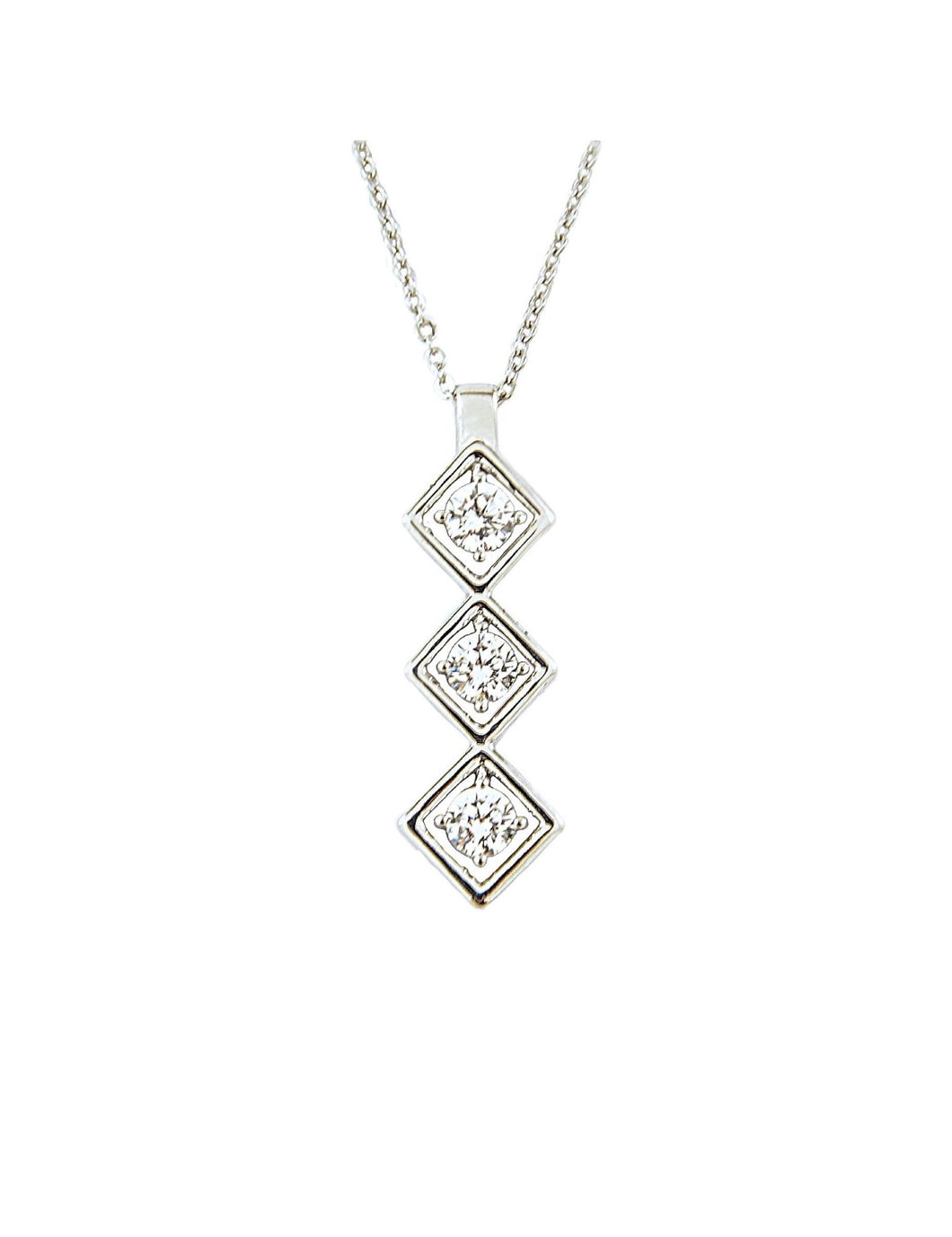 Crystal Triple Drop Pendant (VIP 37)