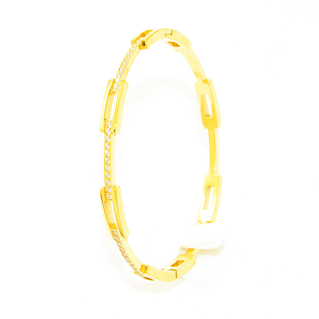 The Gold ‘Aby’ Bangle (VIP58G)
