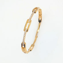 Load image into Gallery viewer, The Gold ‘Aby’ Bangle (VIP58G)

