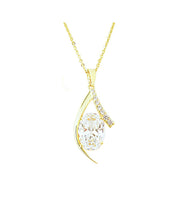 Load image into Gallery viewer, Crystal Drop Pendant (VIP34G)
