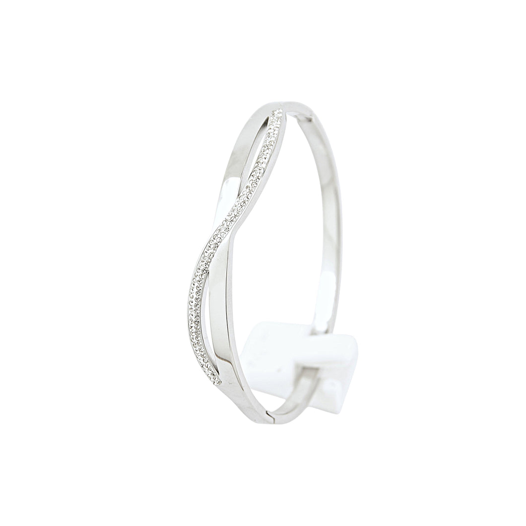 Crystal Crossover Bangle ( VIP 56)