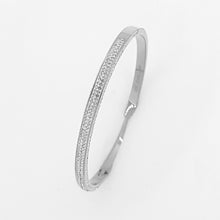 Load image into Gallery viewer, Bangle With Pave' set Crystals (VIP 85)
