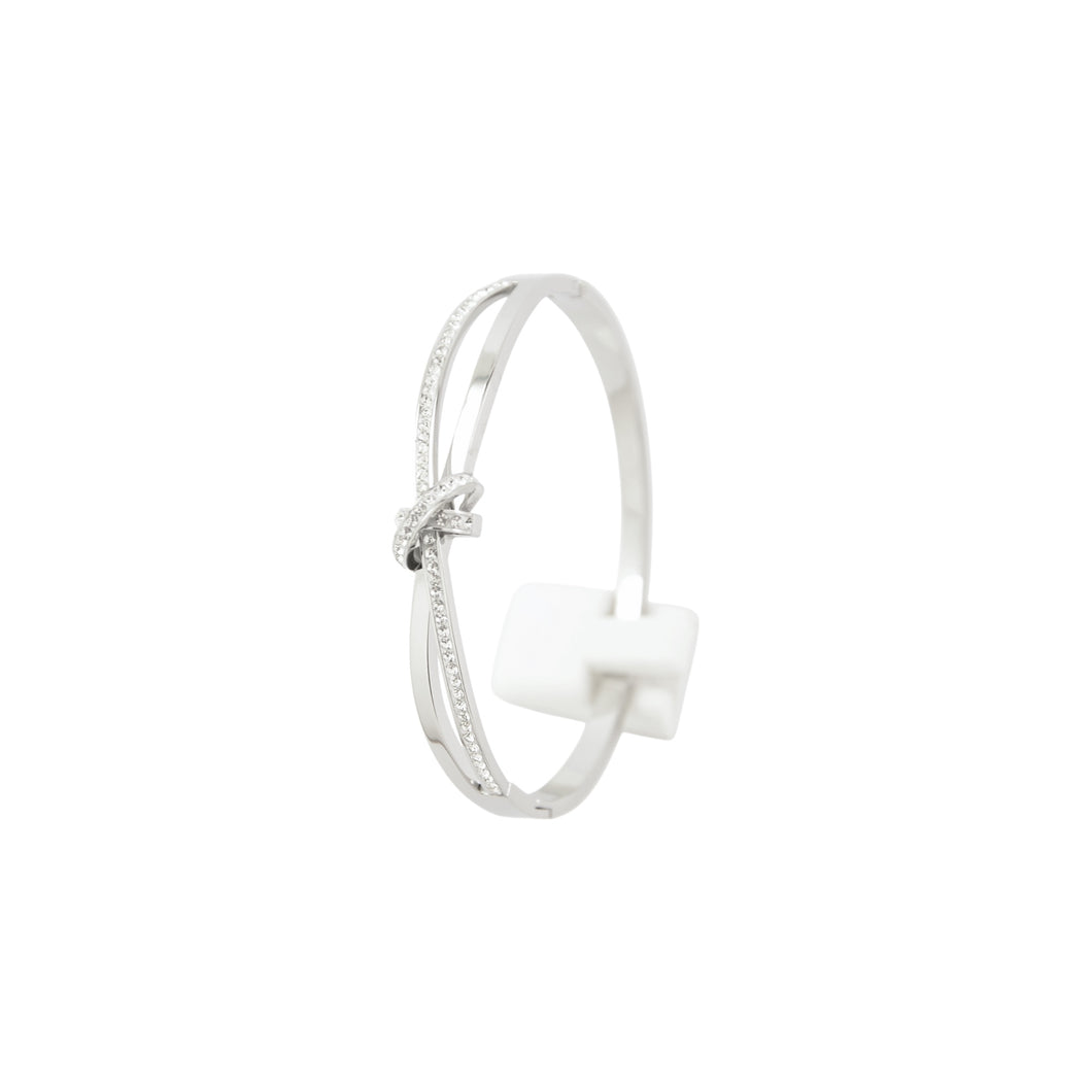Knot Crystal Bangle (VIP60)