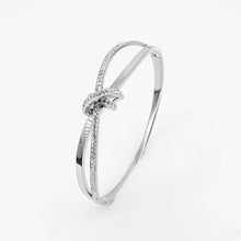 Load image into Gallery viewer, Knot Crystal Bangle (VIP60)
