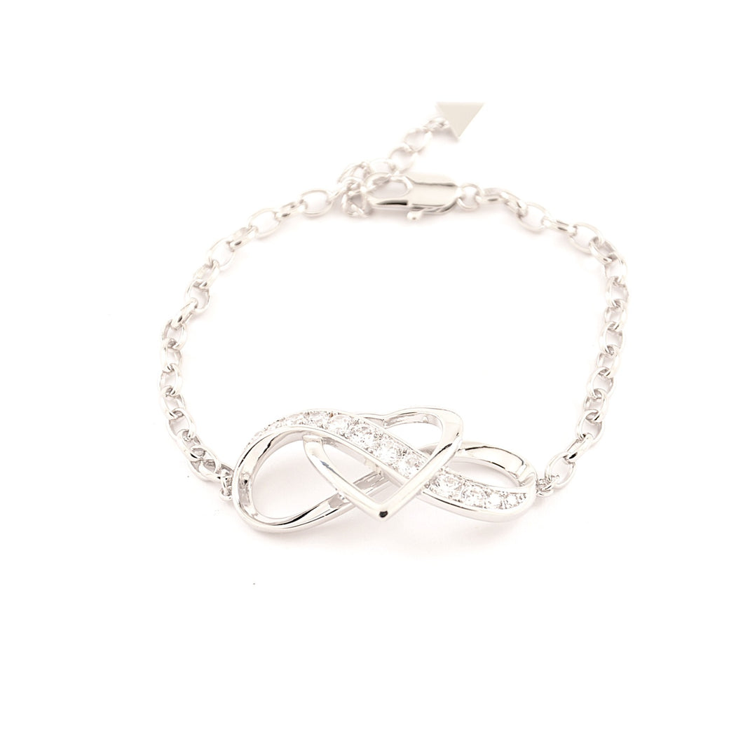 Crystal Infinity Heart Bracelet (VIP 49)