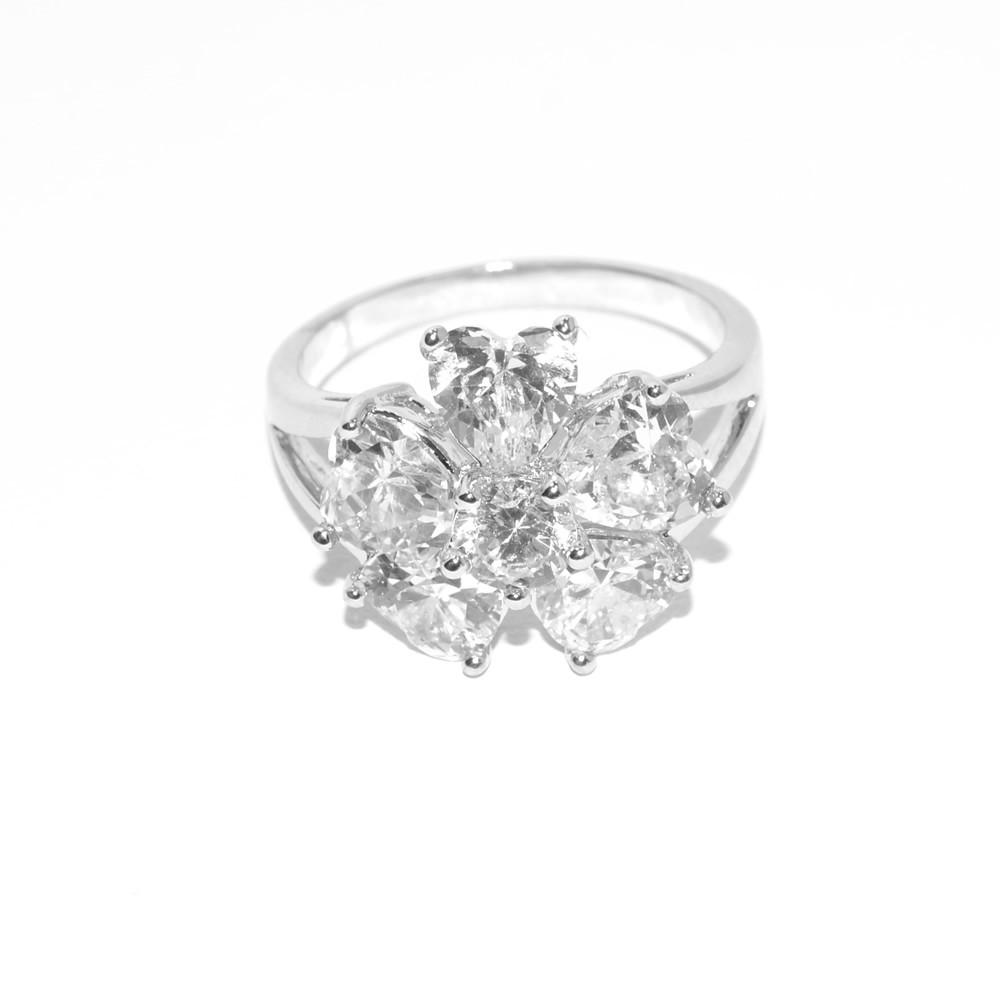 Brilliant Cut Crystal Ring (Design R10)