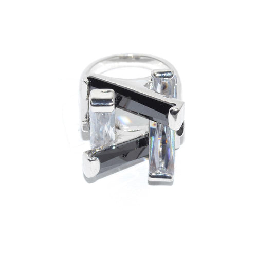 Brilliant Cut Crystal Ring (Design R14)