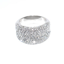 Load image into Gallery viewer, Brilliant Cut Crystal Band Ring (Design R19)
