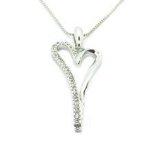 Load image into Gallery viewer, Crystal Open Heart Necklace (VIP 45)

