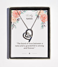 Load image into Gallery viewer, Nana Sentiment Heart Necklace
