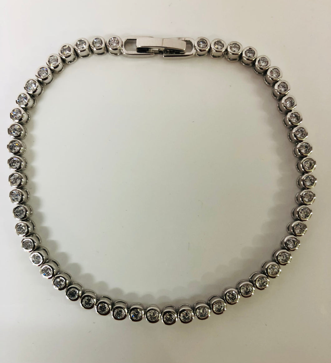 Crystal Tennis Bracelet ( VIP32)